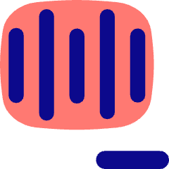 Voice Decrease Icon from Flex Pop Set