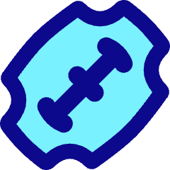 Razor Cutter Tool Icon from Flex Pop Set