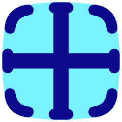 Border Center Icon from Flex Pop Set