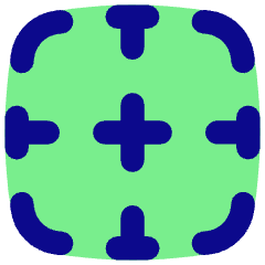 Border None Icon from Flex Pop Set