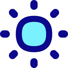 Brightness 1 Icon from Flex Pop Set
