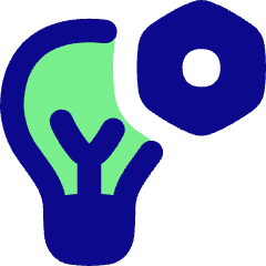 Lighting Setting Bolt Nut Icon from Flex Pop Set