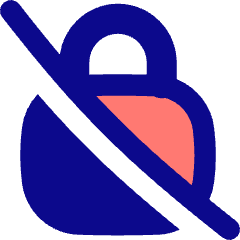 Disabled Padlock Icon from Flex Pop Set