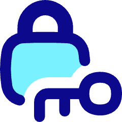 Padlock Key Icon from Flex Pop Set