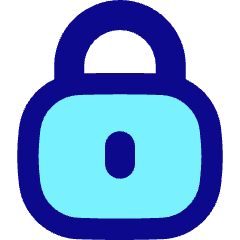 Padlock Square 1 Icon from Flex Pop Set