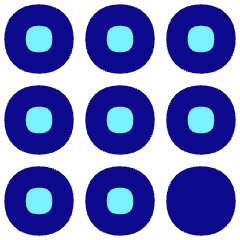 Dial Pad Bottom Right Icon from Flex Pop Set