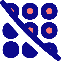 Dial Pad Disable 2 Icon from Flex Pop Set
