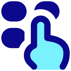 Dial Pad Finger 2 Icon from Flex Pop Set