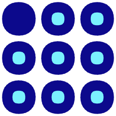 Dial Pad Top Left Icon from Flex Pop Set