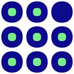 Dial Pad Top Right Icon from Flex Pop Set