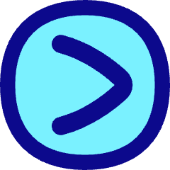 Greater Than Sign Circle Icon from Flex Pop Set