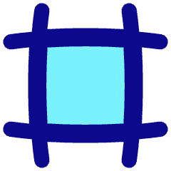 Crop Marks Icon from Flex Pop Set