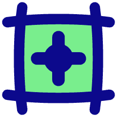 Registration Marks Icon from Flex Pop Set