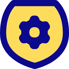 Security Setting Gear Icon from Flex Pop Set