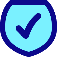 Shield Check Icon from Flex Pop Set
