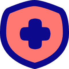 Shield Cross Icon from Flex Pop Set