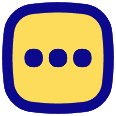 Horizontal Menu Square Icon from Flex Pop Set