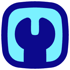 Wrench Square Icon from Flex Pop Set