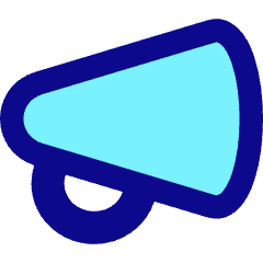 Megaphone 1 Icon from Flex Pop Set
