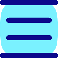 Align Center Icon from Flex Pop Set