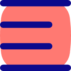 Align Left Icon from Flex Pop Set