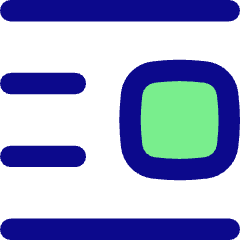 Insert Center Right 1 Icon from Flex Pop Set