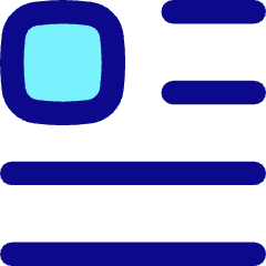 Insert Top Left Icon from Flex Pop Set