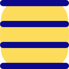 Justified Alignment Icon from Flex Pop Set