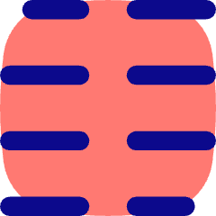 Paragraph Column Icon from Flex Pop Set