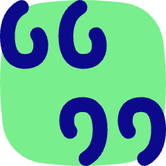 Quotation 3 Icon from Flex Pop Set