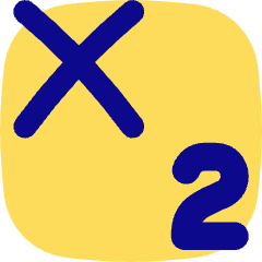 Subscript 1 Icon from Flex Pop Set
