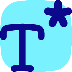 Text Footnote Icon from Flex Pop Set