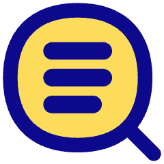Text Search 2 Icon from Flex Pop Set