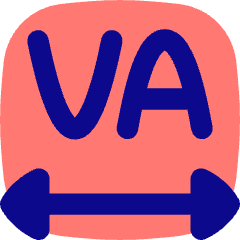 Text Tracking Icon from Flex Pop Set
