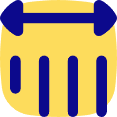 Vertical Text Spacing Icon from Flex Pop Set