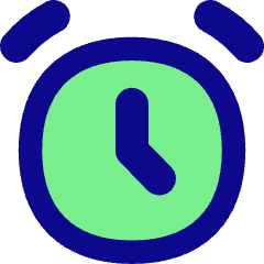 Alarm Clock Icon from Flex Pop Set
