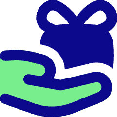 Give Gift Icon from Flex Pop Set