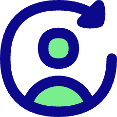 User Arrows Account Switch Icon from Flex Pop Set