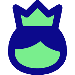 User King Crown Icon from Flex Pop Set