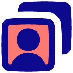 User Multiple Accounts Icon from Flex Pop Set