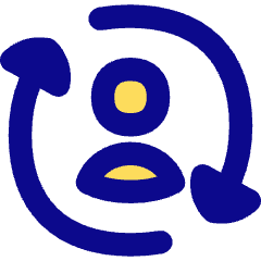 User Sync Online In Person Icon from Flex Pop Set