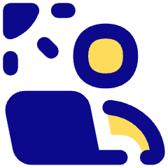 User Work Laptop Outdoor Icon from Flex Pop Set