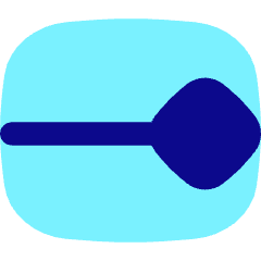 End Point Diamond Icon from Flex Pop Set