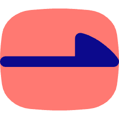End Point Half Triangle Icon from Flex Pop Set