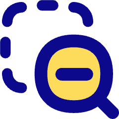 Zoom Out Area Icon from Flex Pop Set