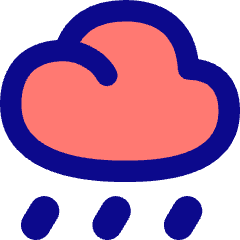Rain Cloud Icon from Flex Pop Set