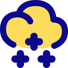 Snow Cloud Icon from Flex Pop Set