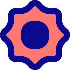 Sun Icon from Flex Pop Set