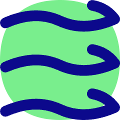 Wind Flow 2 Icon from Flex Pop Set