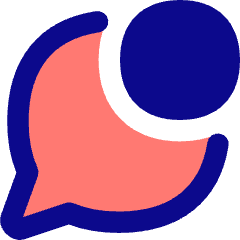 Chat Bubble Oval Notification Icon from Flex Pop Set